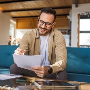 Business owner writing down how to choose a niche for your online store